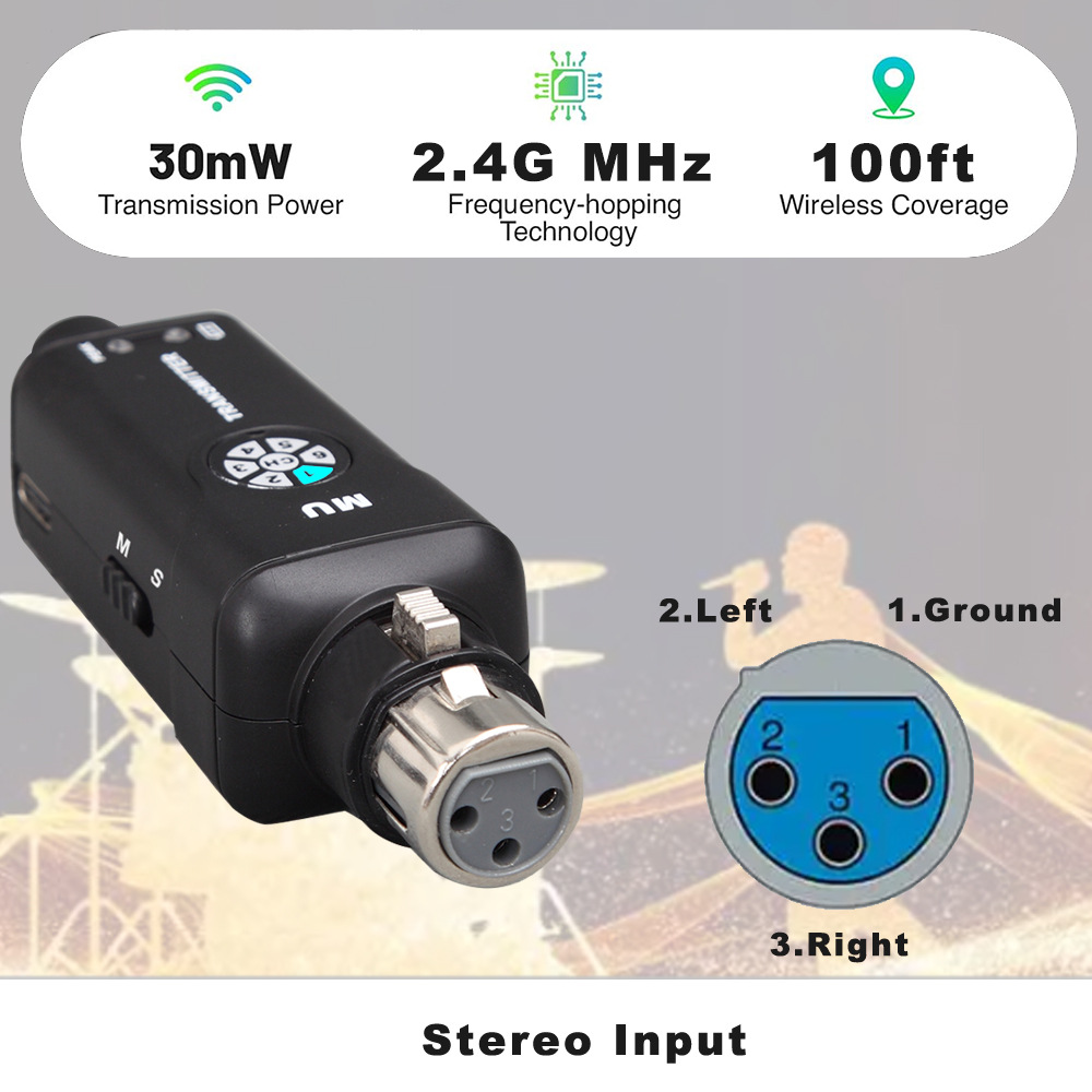 2.4GHz 무선 인이어 모니터 시스템, 스테레오, 낮 - In Ear Monitor Iem 리뷰 및 가격