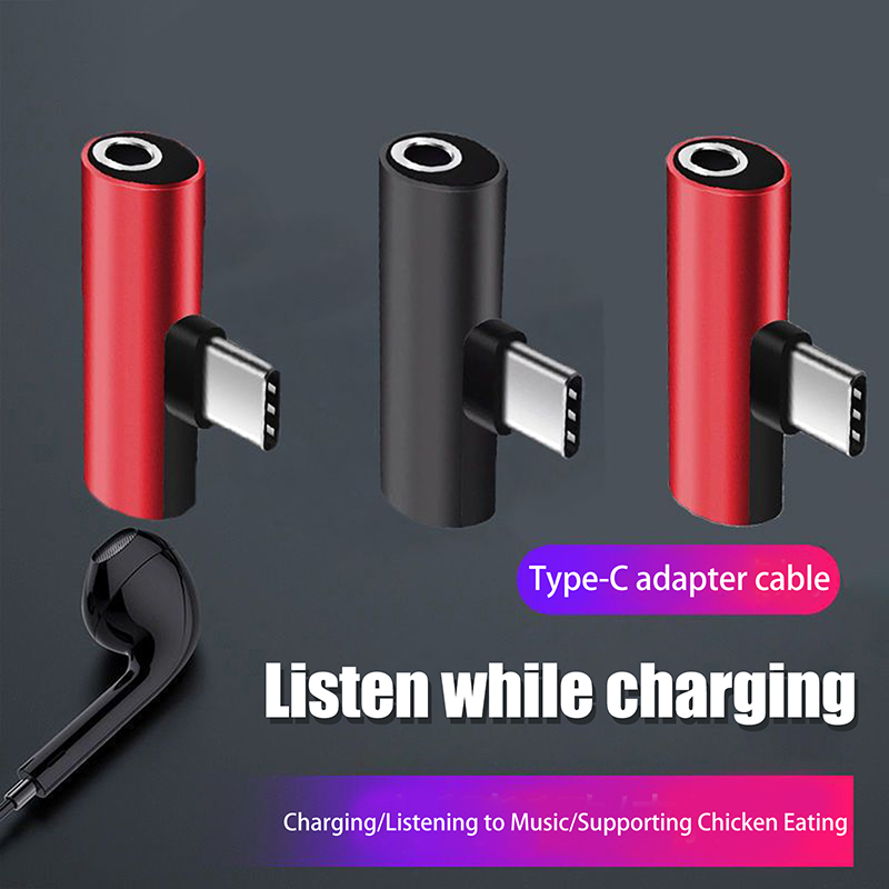 USB Type-C - 3.5mm 헤드폰용 금속 어댑터 - Earphone Splitter Jack 리뷰 및 가격