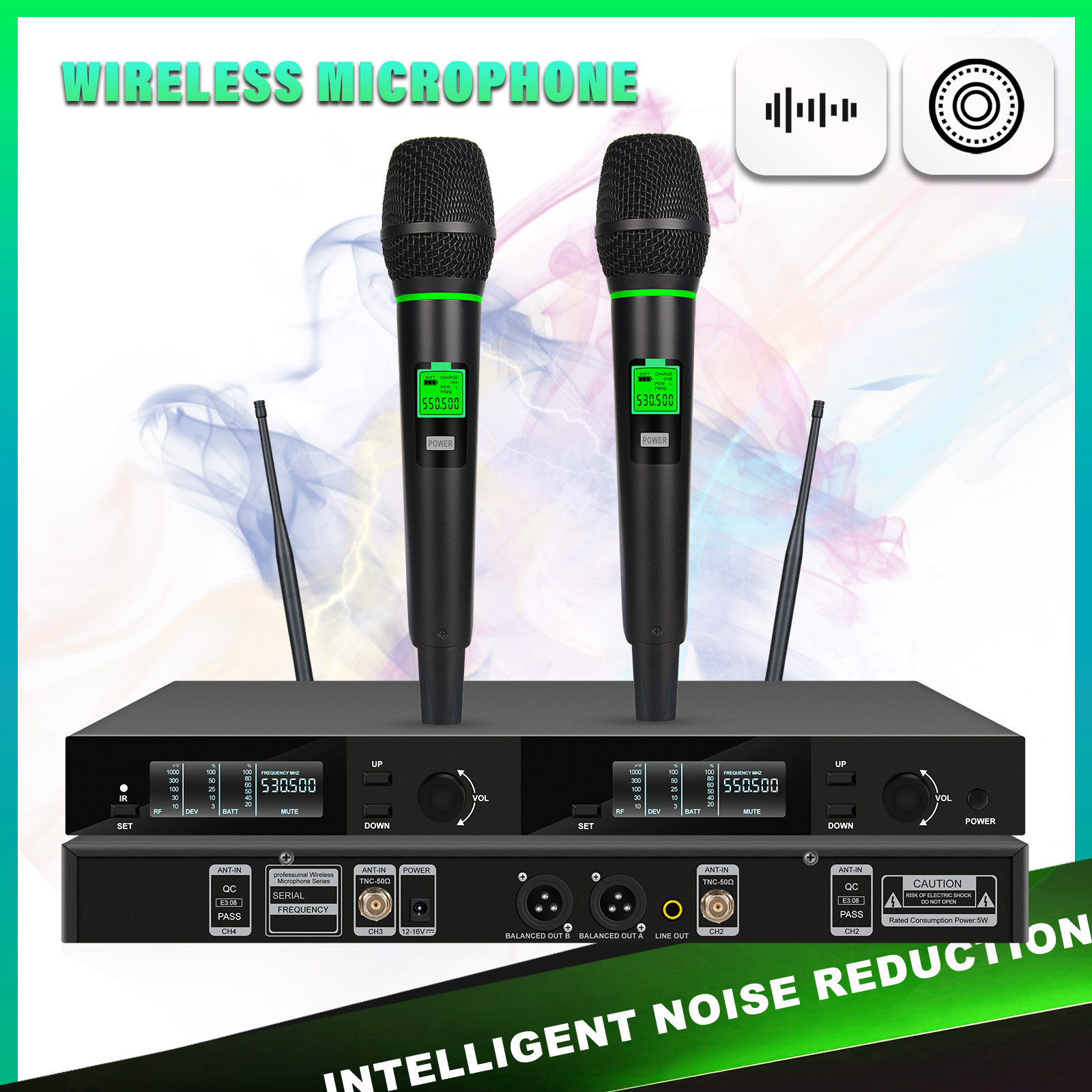 무선 마이크 시스템 리얼 UHF 듀얼 무선 마이크 세트 - Shure Mic Sm58 리뷰 및 가격