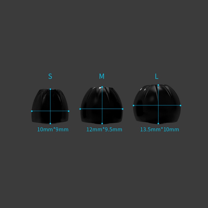 KZ 이어폰용 실리콘 이어캡 3쌍, 실리콘 교체용 이어 - Earphone Foam Tip 리뷰 및 가격