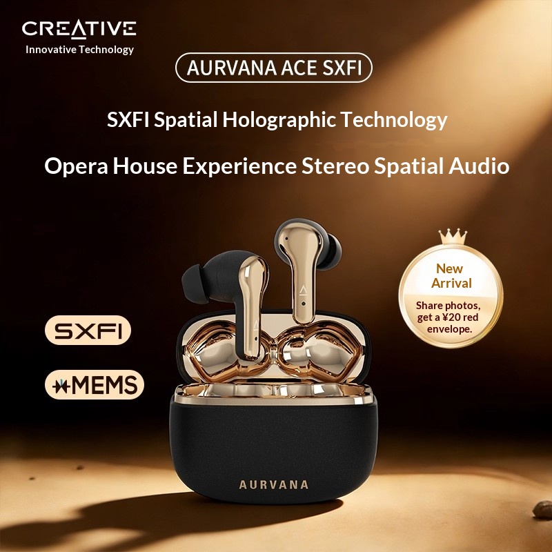 새로운 창의적인 ACE SXFI TWS 이어폰 ANC  - Wireless Earbuds Tws 리뷰 및 가격